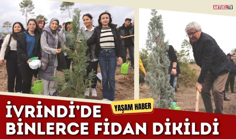 İvrindi’de Cumhuriyet’e Nefes Fidan Dikme Etkinliği