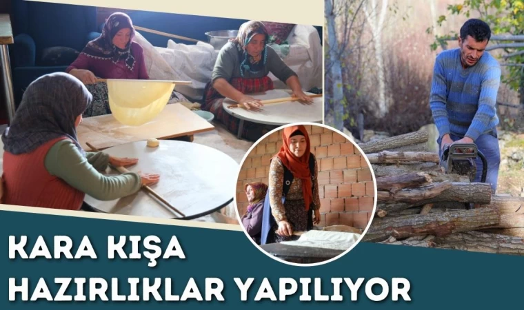 Kara Kışa Hazırlıklar Yapıldı