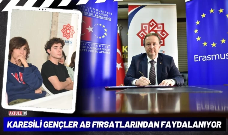 Karesili Gençler AB Fırsatlarından Faydalanıyor