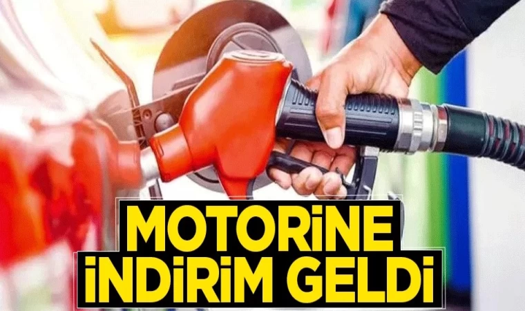 Motorine İndirim Geldi