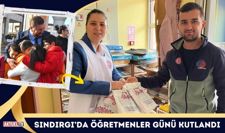 Sındırgı’da Öğretmenler Günü Kutlandı