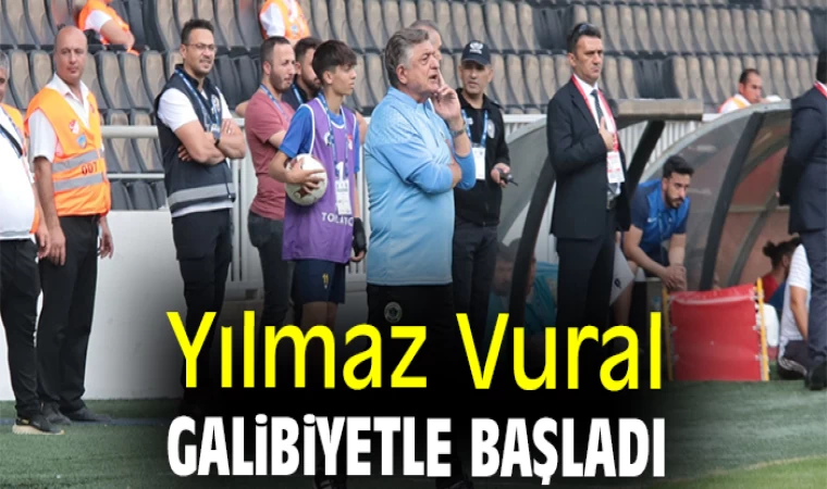 Yılmaz Vural İlk Resmi Maçına Galibiyetle Başladı