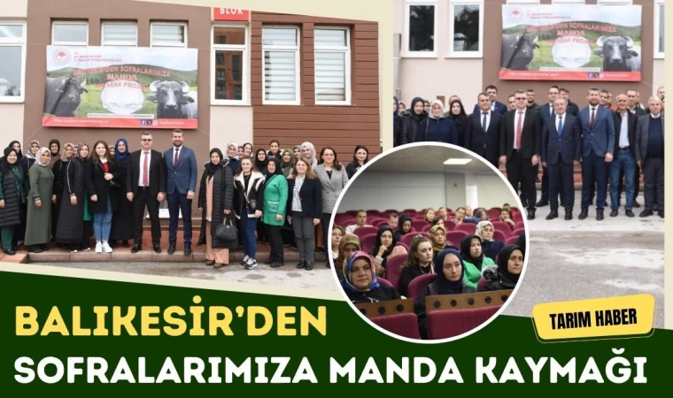 Balıkesir’den Sofralarımıza Manda Kaymağı