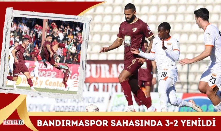 Bandırmaspor Sahasında 3-2 Yenildi