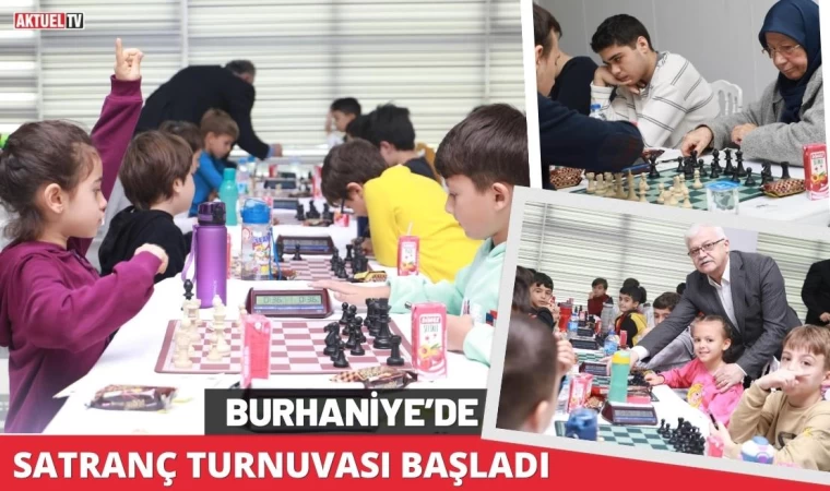 Burhaniye’de Satranç Turnuvası Başladı