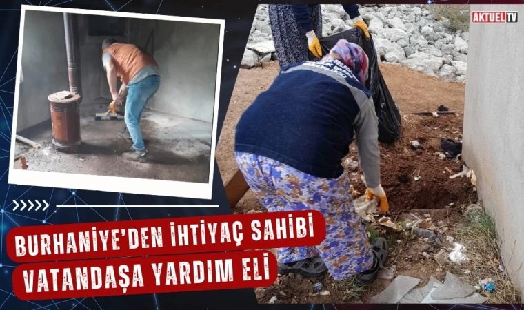 Burhaniye’den İhtiyaç Sahibi Vatandaşa Yardım Eli