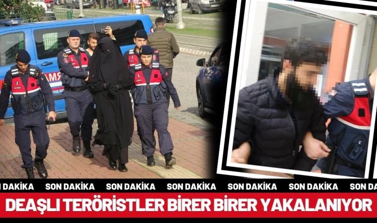 DEAŞ’lı Teröristler Birer Birer Yakalanıyor