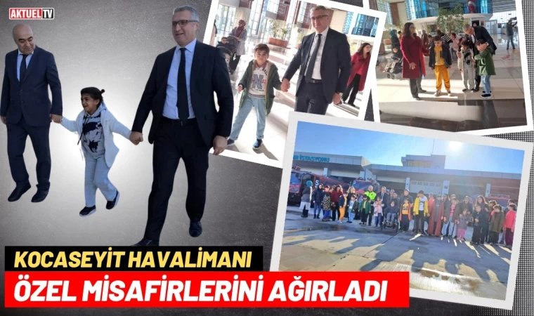 Kocaseyit Havalimanı Özel Misafirlerini Ağırladı