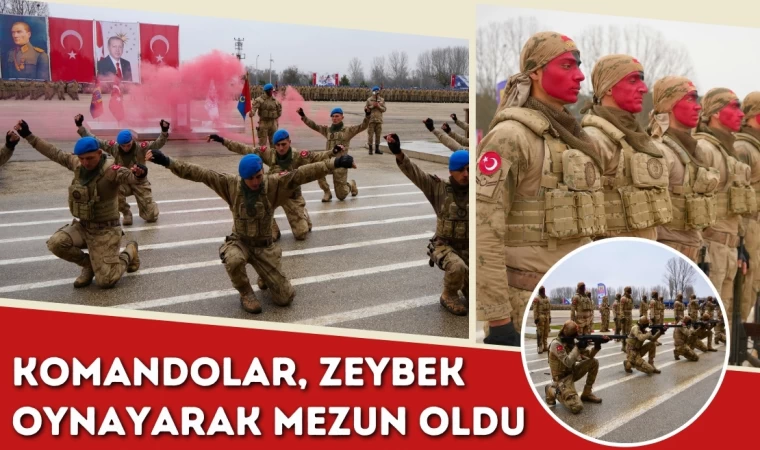 Komandolar, Zeybek Oynayarak Mezun Oldu