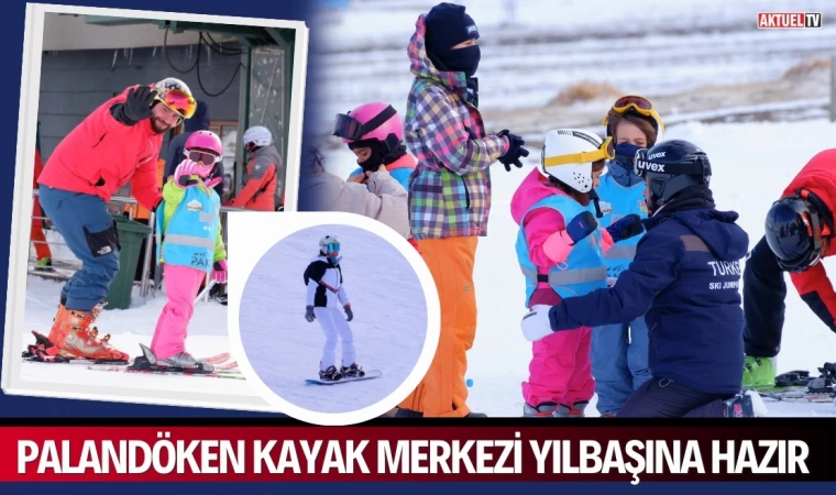 Palandöken Kayak Merkezi Yılbaşına Hazır