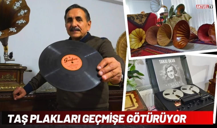 Taş Plakları Geçmişe Götürüyor