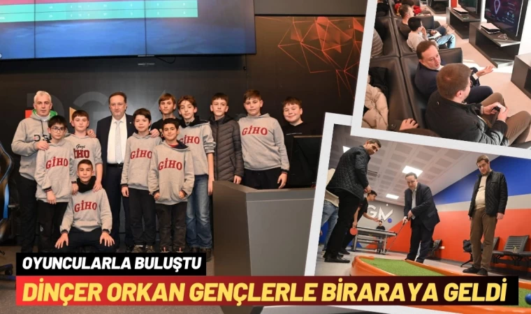 Başkan Orkan gençlerle biraraya geldi