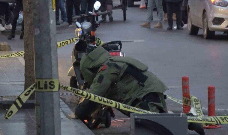 Yalova’da scooter üzerine bırakılan şüpheli çanta fünyeyle patlatıldı