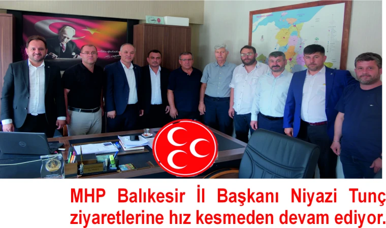 MHP İL BAŞKANI TUNÇ SAHADAN HİÇ AYRILMIYOR