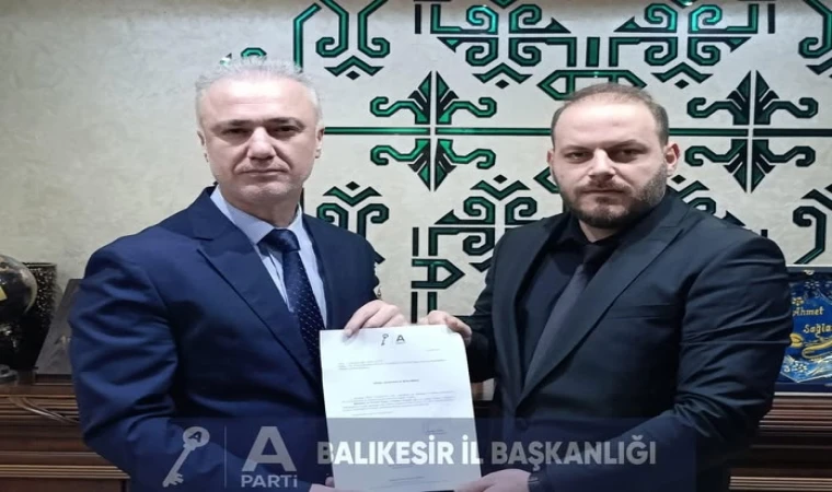 ALPEREN BALCI ANAHTAR PARTİ İLÇE BAŞKANI OLDU