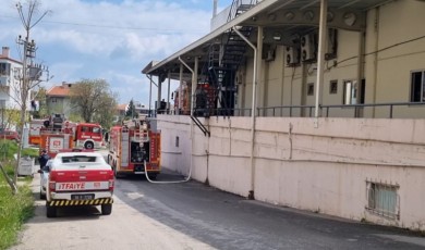 Balıkesir'de Yetkili Serviste Yangın