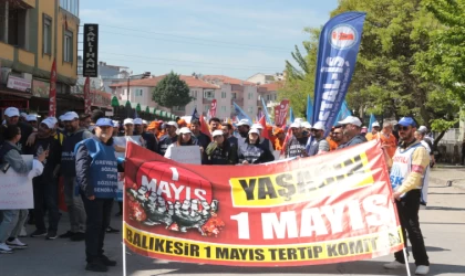 Balıkesir 1 Mayıs’ı Kutladı