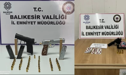 Balıkesir'de 40 şahıs yakalandı