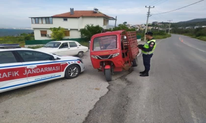 Balıkesir’de Motosiklet Sürücüleri Denetlendi