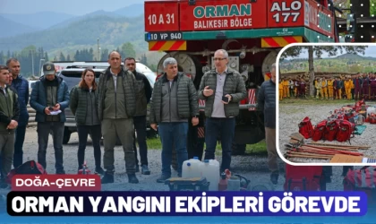 Balıkesir’de Orman Yangınlarıyla Mücadele Eğitimi