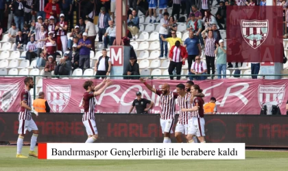 Bandırmaspor Gençlerbirliği ile berabere kaldı