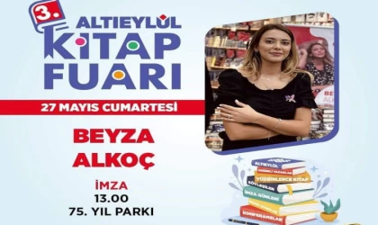 Beyza Alkoç Altıeylül Kitap Fuarı’nda