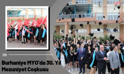 Burhaniye MYO’da 30. Yıl Mezuniyet Coşkusu