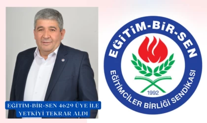 Eğitim-Bir-Sen 4629 üye ile yetkiyi tekrar aldı