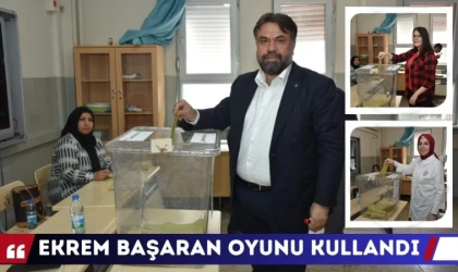 Ekrem Başaran oyunu kullandı