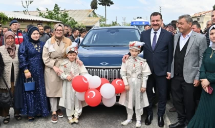 TOGG Balıkesir’de sünnet arabası oldu