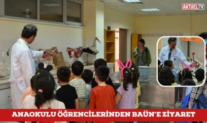 Anaokulu öğrencilerinden BAÜN’e ziyaret