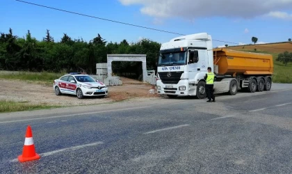 Balıkesir’de emniyet kemeri denetimi