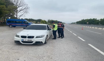 Balıkesir’de jandarma denetimi