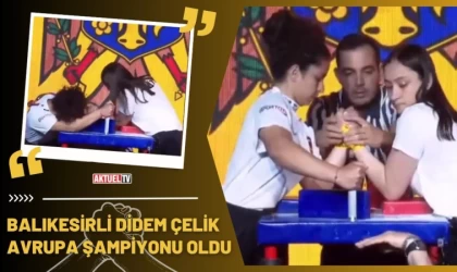 Balıkesirli Sporcu Avrupa Şampiyonu Oldu