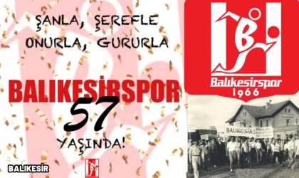 Balıkesirspor 57 YAŞINDA