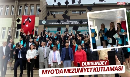 Dursunbey MYO’da Mezuniyet Kutlaması