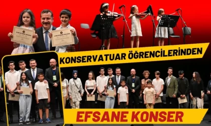 Konservatuar öğrencilerinden efsane konser