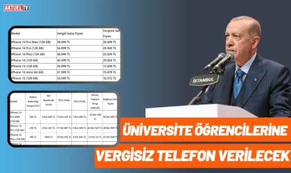 Öğrencilere Vergisiz Telefon ve İnternet Verilecek