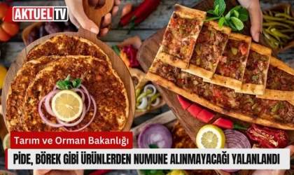 Pide, Börek Gibi Ürünlerden Numune Alınmayacağı Yalanlandı