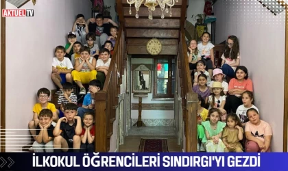 Sevinç Kurşun İlokulu öğrencileri Sındırgı’yı gezdi