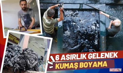 6 Asırlık Gelenek Kumaş Boyama