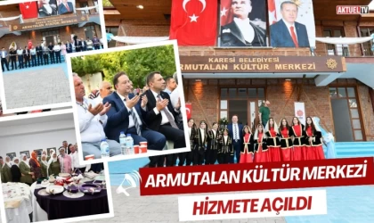 Armutalan Kültür Merkezi Açıldı