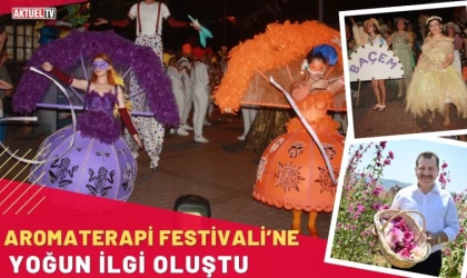 ‘Balıkesir Aromaterapi Festivali’ne Yoğun İlgi