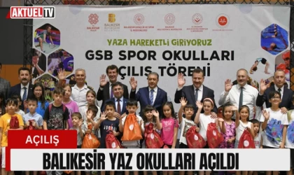 Balıkesir Yaz Okulları Açıldı