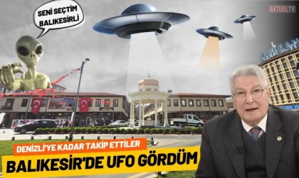 Balıkesir’de Ufo Gördüm !