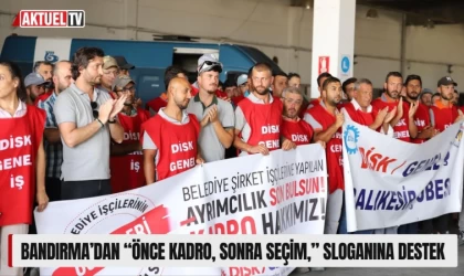 Bandırma’dan “Önce Kadro, Sonra Seçim,” Sloganına Destek