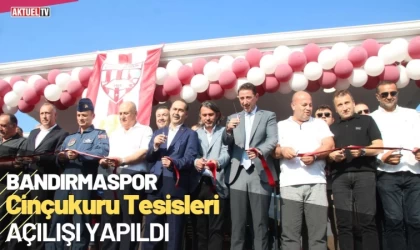 "Bandırmaspor Cinçukuru Tesisleri” Açılışı Yapıldı