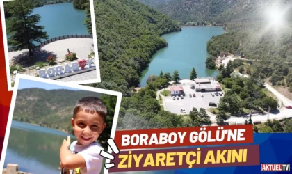 Boraboy Gölü’ne Ziyaretçi Akını