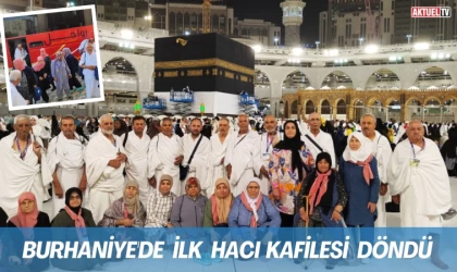 Burhaniye’de İlk Hac Kafilesi Döndü