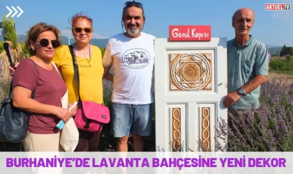 Burhaniye’de Lavanta Bahçesine Yeni Dekor